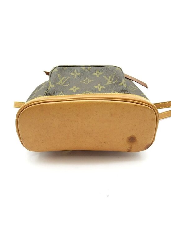 Louis Vuitton Mini Montsouris Monogram Backpack Brown